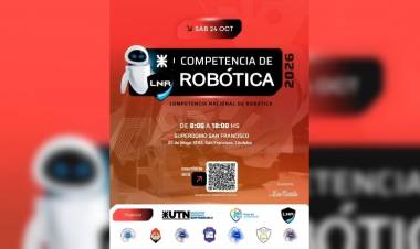 UTN San Francisco palpita la Competencia Nacional de Robótica: se esperan más de 90 equipos