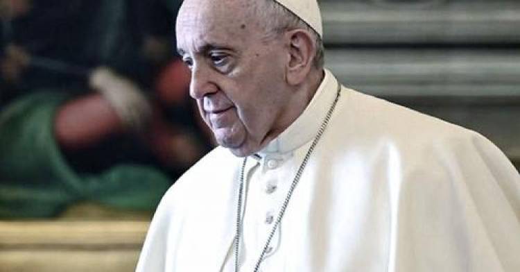 Interceptaron una carta con tres balas dirigidas ala Papa
