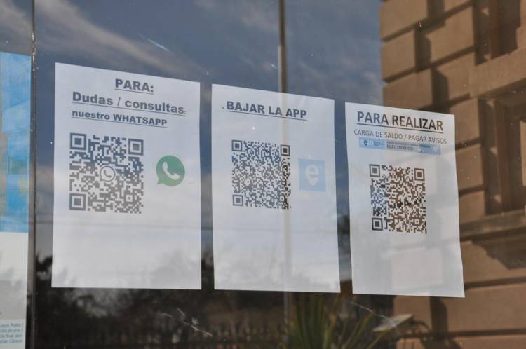Estacionamiento medido: nuevos códigos QR para facilitar la realización de distintos trámites 