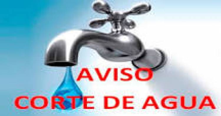 Corte de agua en Barrio Jardín