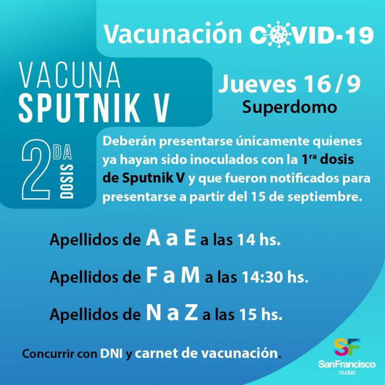 Nuevo operativo de vacunación