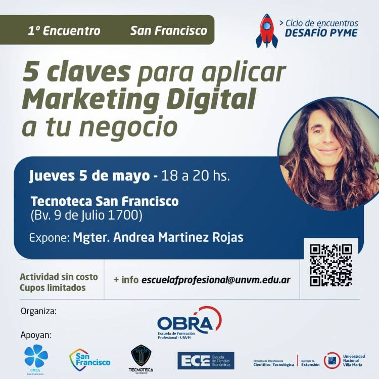 Charla sobre marketing digital