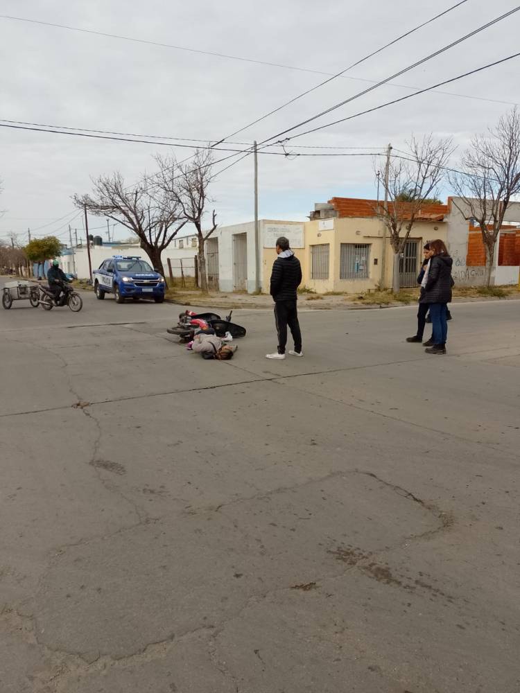 Mañana accidentada en la ciudad
