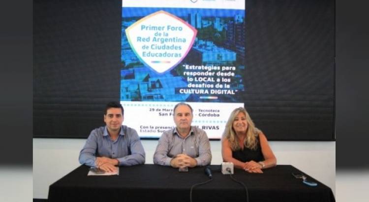 Se anunció el Primer Foro de la Red Argentina de Ciudades Educadoras
