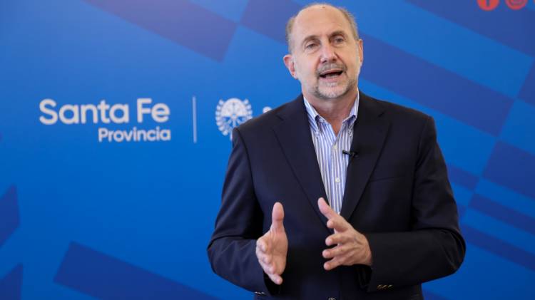 El gobernador de Santa Fé celebró el arribo de efectivos federales a Rosario
