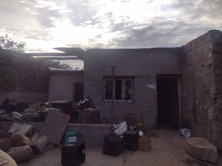 PRINCIPIO DE INCENDIO EN UN DOMICILIO