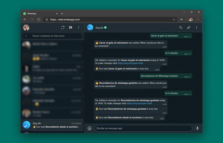 WhatsApp Escritorio también permitirá enviar  fotografías en HD