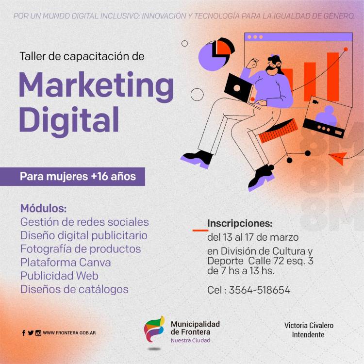 Taller de capacitación sobre Marketing Digital gratuito