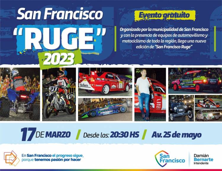 Tercera edición del San Francisco Ruge