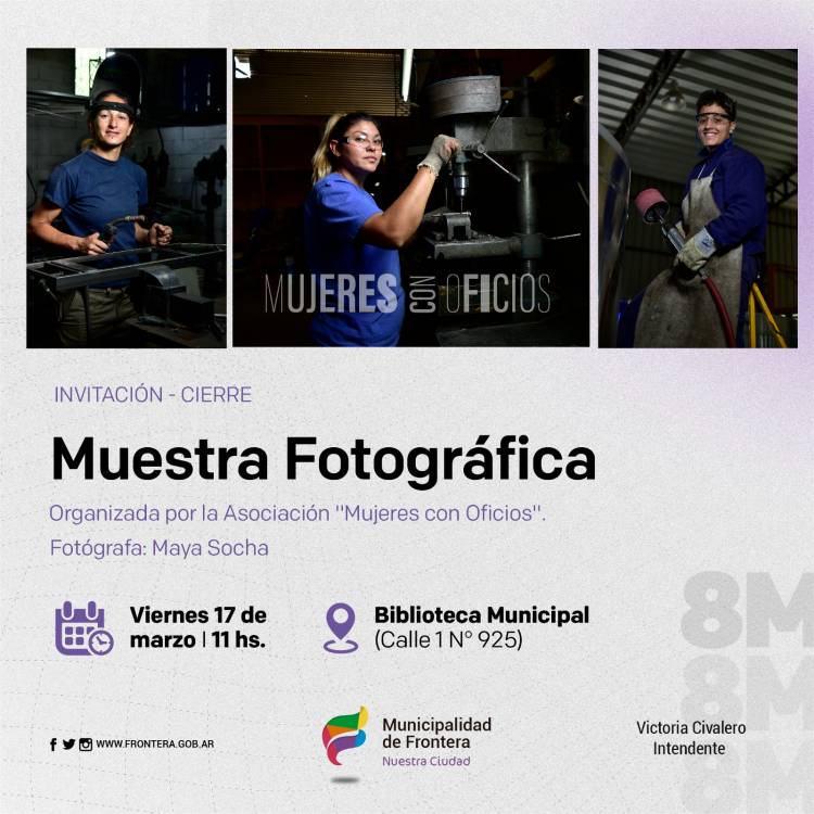 Mes de la mujer Muestra fotográfica