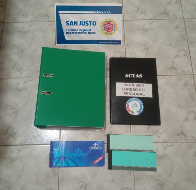 PERSONAL POLICIAL DE ESTA LA CIUDAD CONJUNTAMENTE CON PERSONAL DE VILLA MARÍA REALIZARON UN ALLANAMIENTO
