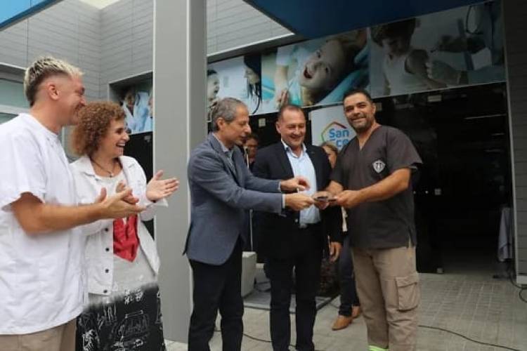 Con importante inversión, la Asistencia Pública ya muestra una remodelada fachada
