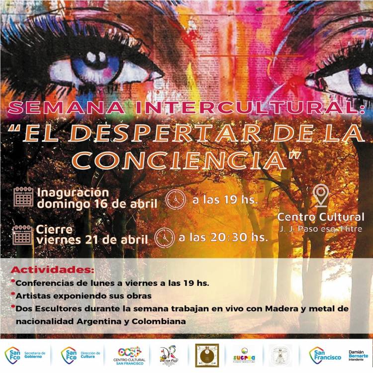 REPROGRAMACIÓN DE HORARIO INAUGURAL DE LA SEMANA INTERCULTURAL “EL DESPERTAR DE LA CONCIENCIA”