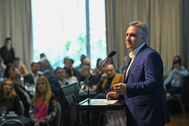 Martín Llaryora puso en marcha los equipos técnicos de Hacemos por Córdoba ante más de 300 empresarios y profesionales