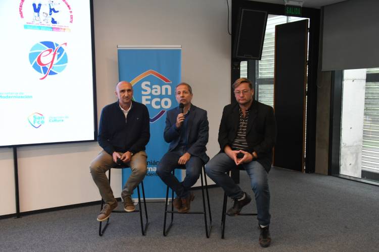 Bernarte presentó los Juegos Sanfrancisqueños, Deporte y Cultura