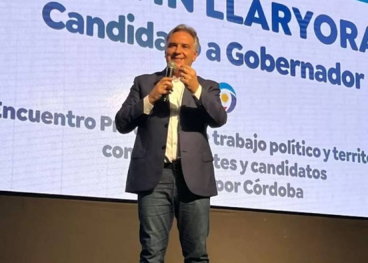 Martín Llaryora confirmó que tomará licencia desde el próximo lunes