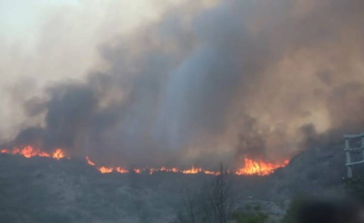 Llaryora pidió agravar las penas para quienes ocasionen incendios