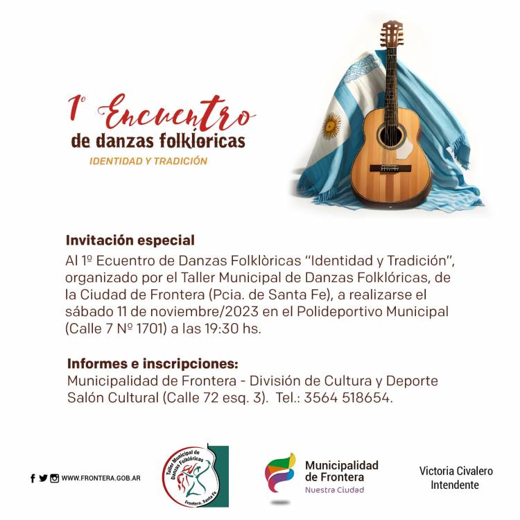 1° encuentro de danzas folclóricas - Identidad y Tradición