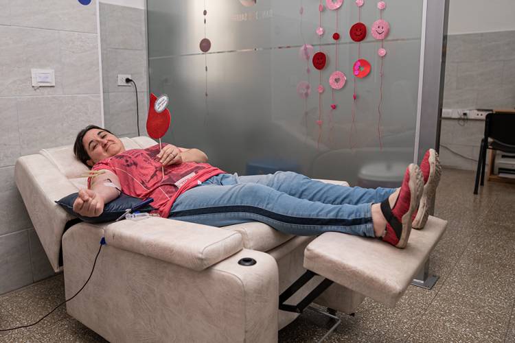 Actividades por el Día Nacional de los y las donantes de sangre