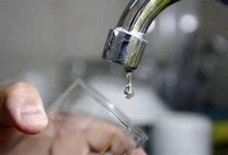 Corte del servicio de agua potable en toda la ciudad.
