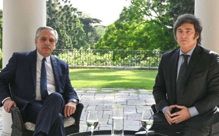 "Amable, respetuoso", el encuentro entre Milei y Fernández