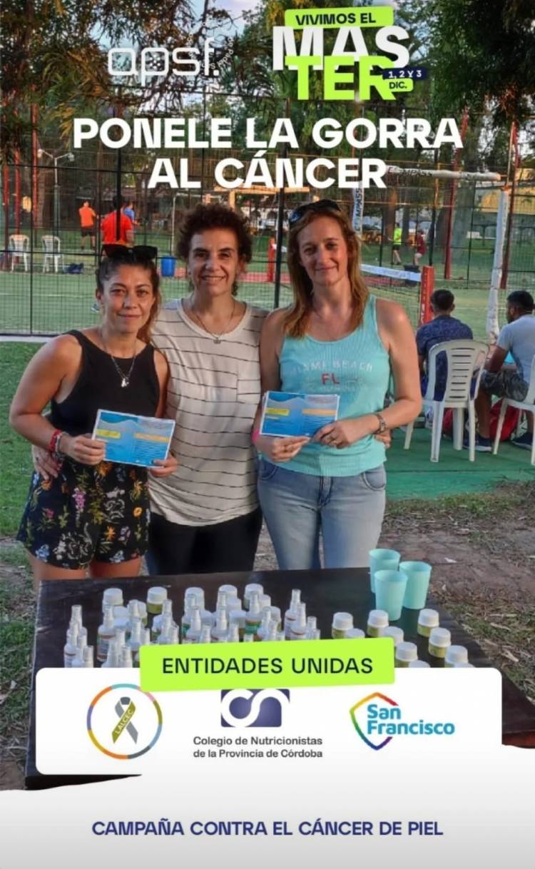 Se desarrolló la campaña “Ponele la gorra al cáncer”