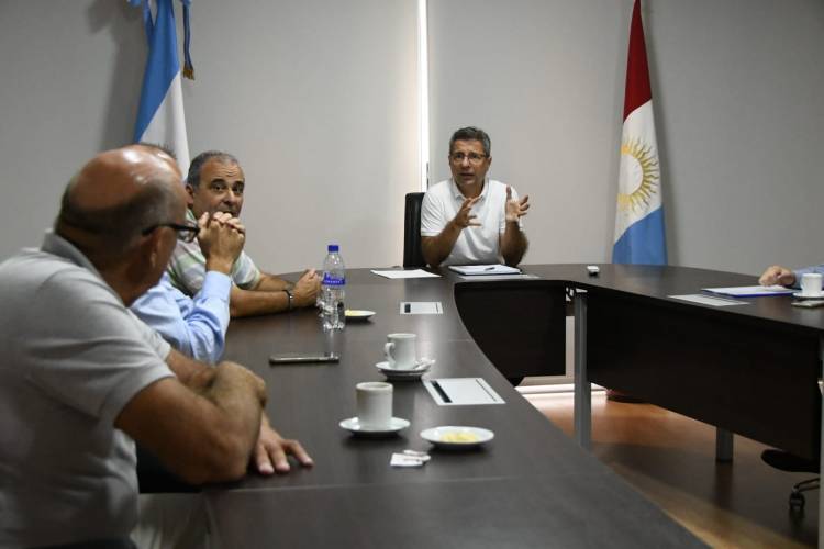 Bernarte se reunió con el directorio del Parque Industrial
