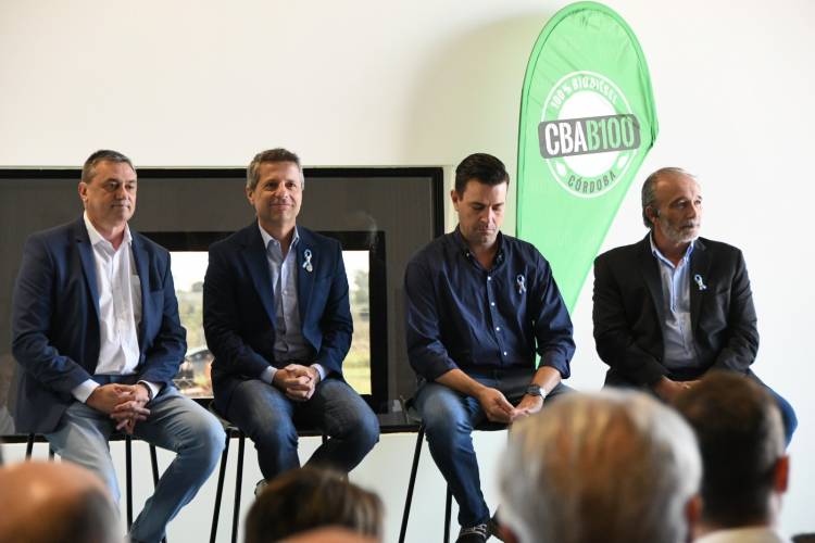 Bernarte participó de la inauguración de la Planta de producción de Biodiesel