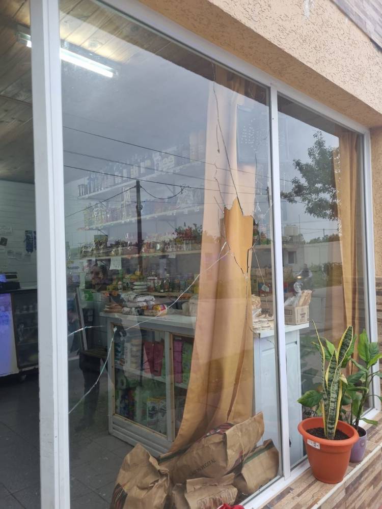 Detenido por ocasionar daño a un comercio de la ciudad