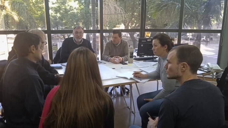 Nos reunimos con la secretaria de agua y saneamiento