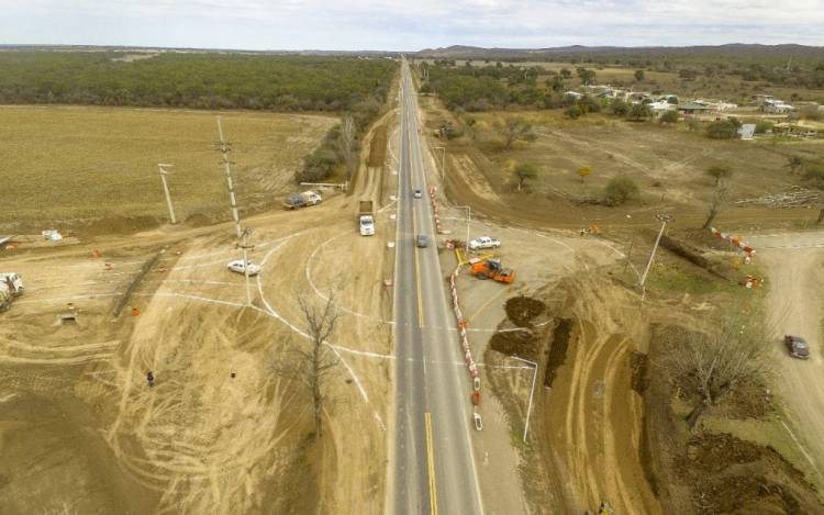Ruta Provincial 16: el primer tramo de pavimentación, a punto de concluir