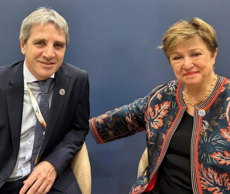 Caputo se reunió con la titular del FMI quien volvió a respaldar la gestión de Milei: "Estamos comprometidos a apoyar”