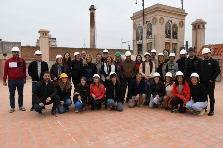 Arquitectos de San Francisco destacaron las tareas de recuperación del Palacio Tampieri