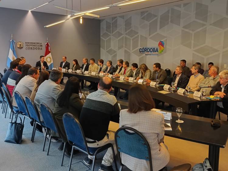 Bernarte participó de una reunión clave para el desarrollo integral de Córdoba