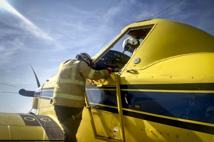 Continúa activo el incendio de Asconchinga