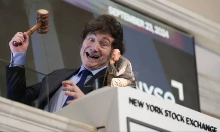 Milei en Wall Street: "Queremos ser un faro de luz para que dejen las ideas socialistas"
