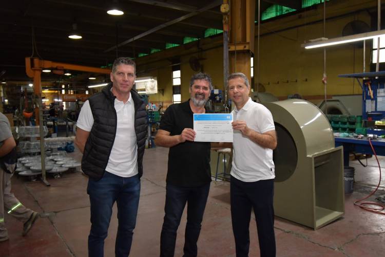 Impulso al comercio exterior: el municipio reconoce a empresas locales con créditos impositivos