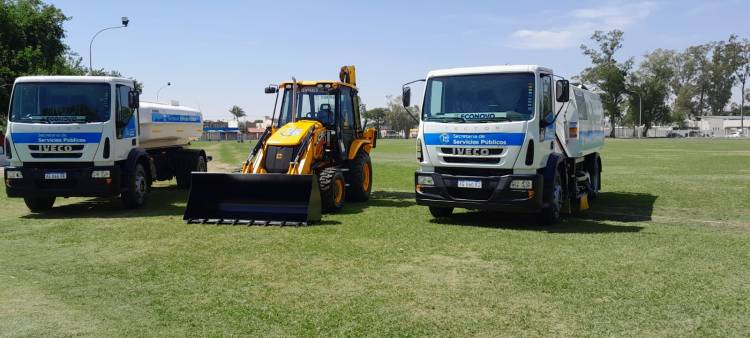 El municipio incorporó nuevas unidades para el área de servicios