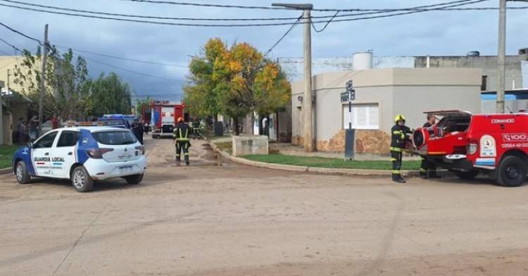 Controlaron un principio de incendio en el tablero eléctrico de un depósito