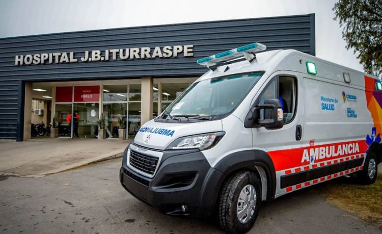 San Francisco: El Hospital Iturraspe cuenta con tres nuevas ambulancias