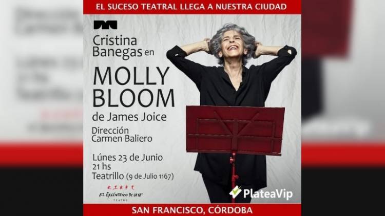 Artistas locales y la gran figura Nacional, Cristina Banegas en el escenario del Teatrillo
