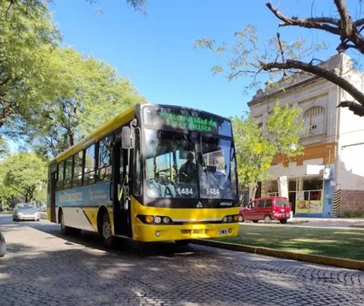 Transporte Urbano de Pasajeros: cambio de recorrido por las obras de la bicisenda