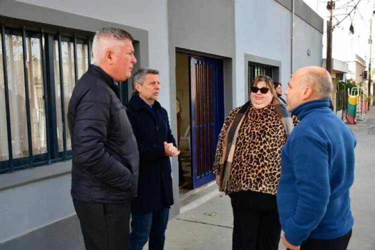 Servicios municipales volvieron a barrio San Martín: "No sólo se trata de hacer obras, sino también de escuchar y estar presentes"