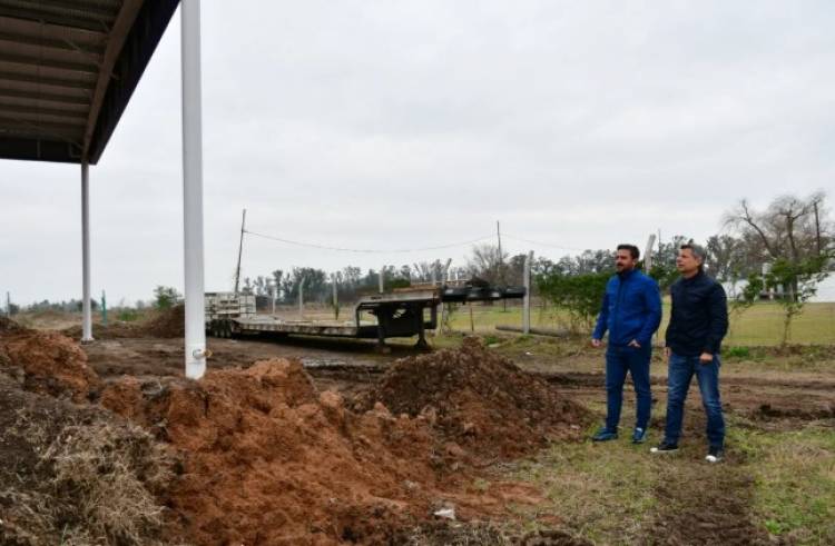Avanza la obra del Polideportivo en barrio San Cayetano y estaría listo en septiembre
