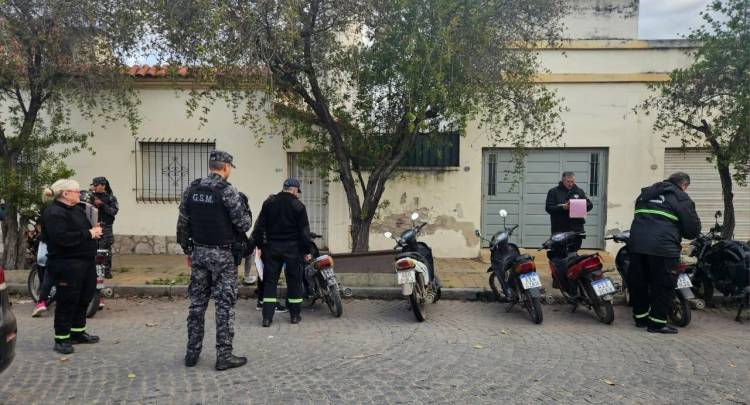 Secuestraron 21 motos durante un control vehicular en barrio Sarmiento de San Francisco
