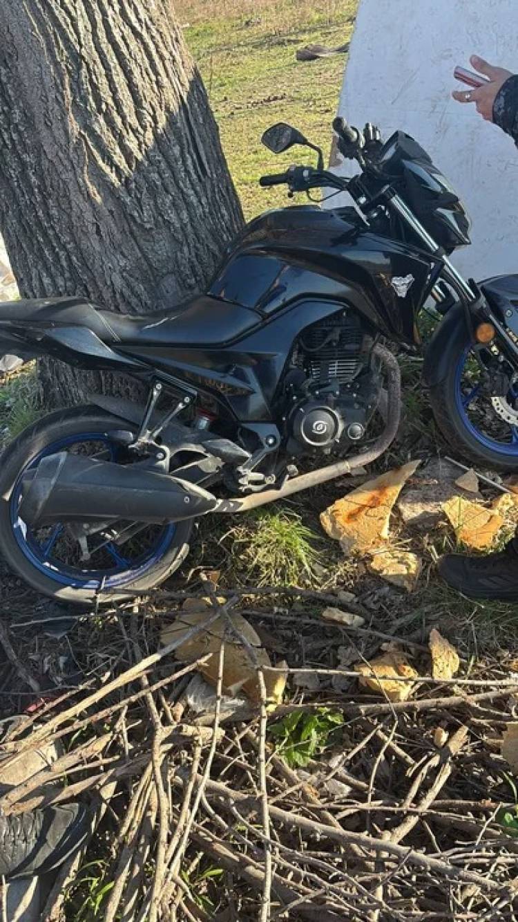 Por medio de Ojos en Alerta recuperaron una motocicleta robada en el sur de San Francisco