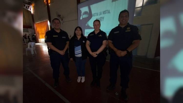 Charlas sobre concientización en Seguridad Vial