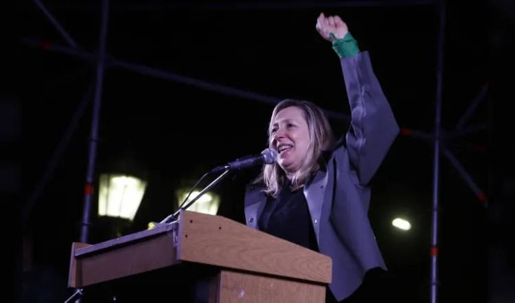 Myriam Bregman sostuvo que "esta elección es parte de un chantaje feroz de Estados Unidos"