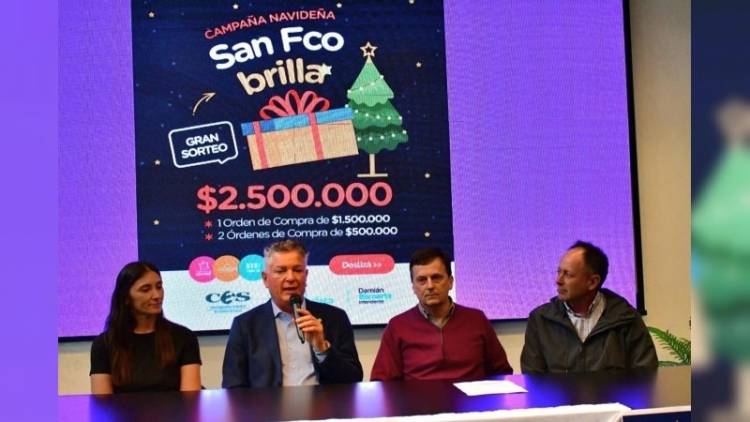 La Municipalidad y el CES presentaron ¡San Francisco Brilla!, la campaña para fomentar las ventas de Navidad
