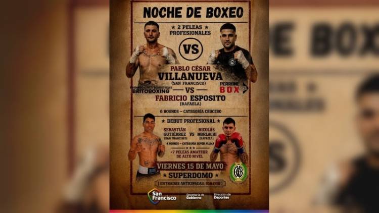 El Superdomo será sede de una velada de boxeo con peleas profesionales y amateur